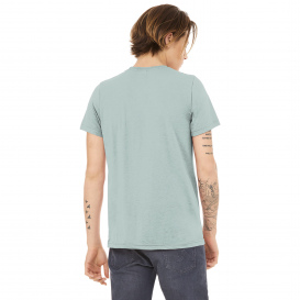 Bella + Canvas BC3413 Unisex Triblend Short Sleeve Tee - Dusty Blue Triblend