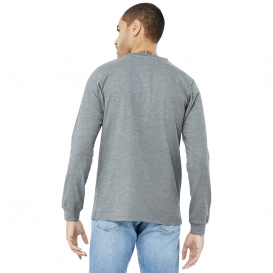 Bella + Canvas BC3501CVC Unisex Heather CVC Long Sleeve Tee - Athletic Heather