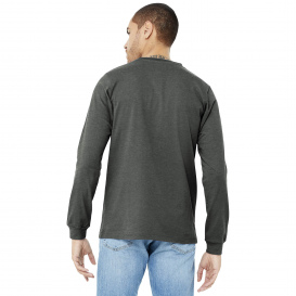 Bella + Canvas BC3501CVC Unisex Heather CVC Long Sleeve Tee - Deep Heather