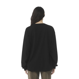 Bella + Canvas BC3511 Unisex 6-Ounce Heavyweight Long Sleeve Tee - Black