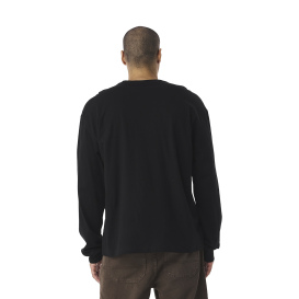 Bella + Canvas BC3511 Unisex 6-Ounce Heavyweight Long Sleeve Tee - Vintage Black