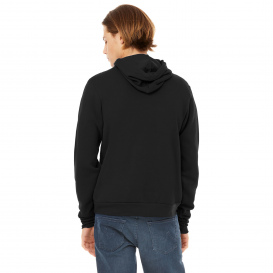 Bella + Canvas BC3719 Unisex Sponge Fleece Pullover Hoodie - DTG Black