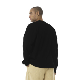 Bella + Canvas BC4651 Unisex 7.5-Ounce Heavyweight Long Sleeve Tee - Black