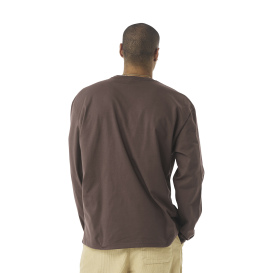 Bella + Canvas BC4651 Unisex 7.5-Ounce Heavyweight Long Sleeve Tee - Cocoa