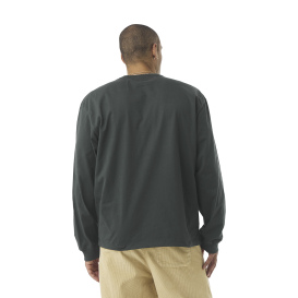 Bella + Canvas BC4651 Unisex 7.5-Ounce Heavyweight Long Sleeve Tee - Hunter Green