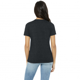 Bella + Canvas BC6400CVC Women\'s Relaxed CVC Tee - Dark Grey Heather