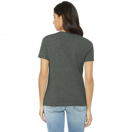 Bella + Canvas BC6400CVC Women's Relaxed CVC Tee - Deep Heather