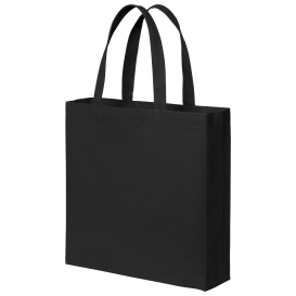 Port Authority BG424 Cotton Canvas Tote - Deep Black