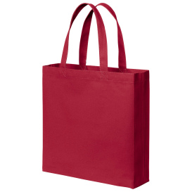 Port Authority BG424 Cotton Canvas Tote - Deep Red