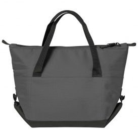 Port Authority BG515 6-Can Collapsible Cooler - Charcoal/Dark Charcoal
