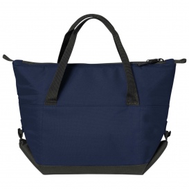 Port Authority BG515 6-Can Collapsible Cooler - River Blue Navy/Dark Charcoal