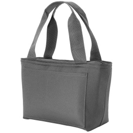 Port Authority BG518 Insulated Lunch Tote - Gray Steel