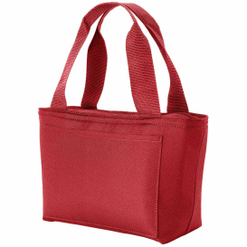 Port Authority BG518 Insulated Lunch Tote - Rich Red