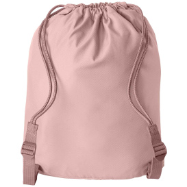 Port Authority BG637 Diamond Pocket Cinch - Rose Quartz