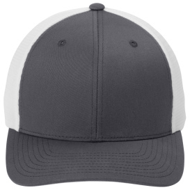 Port Authority C110 Flexfit 110 Mesh Cap - Graphite/White
