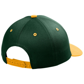 Port Authority C118 Snapback Cap - Dark Green/Gold
