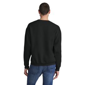 Jerzees C12M Rugged Unisex Crewneck Sweatshirt - Black Ink