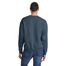 Jerzees C12M Rugged Unisex Crewneck Sweatshirt - Washed Navy