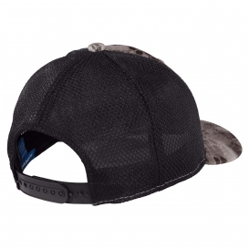 Port Authority C892 Performance Camouflage Mesh Back Snapback Cap - Kryptek Raid/Black
