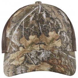 Port Authority C930 Structured Camouflage Mesh Back Cap - Realtree Edge