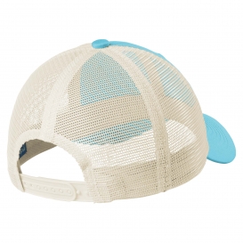 Port Authority C943 Beach Wash Mesh Back Cap - Tidal Wave/Stone