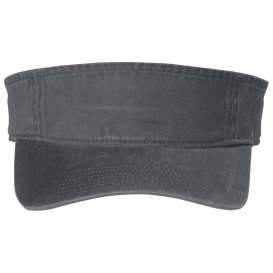 Port Authority C944 Beach Wash Visor - Coal