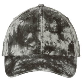 Port Authority C961 Tie-Dye Cap - Black