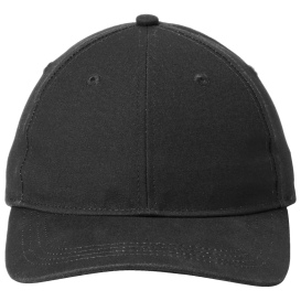 Port Authority C963 Leather Strap Cap - Black
