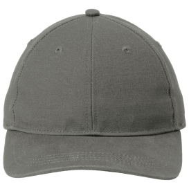 Port Authority C963 Leather Strap Cap - Deep Smoke