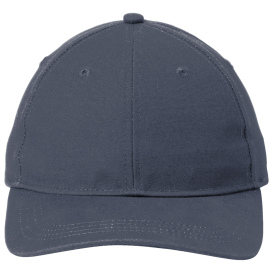 Port Authority C963 Leather Strap Cap - Navy