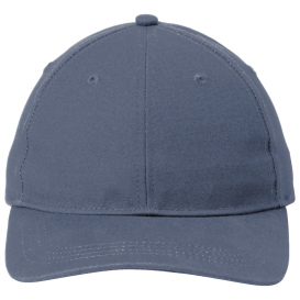 Port Authority C963 Leather Strap Cap - Regatta Blue
