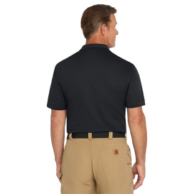 CornerStone CS4020P Industrial Snag-Proof Pique Pocket Polo - Navy Blue