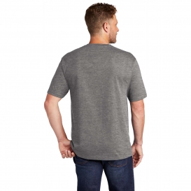 CornerStone CS430 Workwear Pocket Tee - Heathered Charcoal
