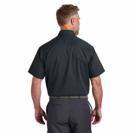 CornerStone CSW175 Short Sleeve Select Ripstop Shirt - Echo Steel