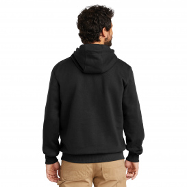 Carhartt 100615 Rain Defender Paxton Hooded Heavyweight Sweatshirt - Black