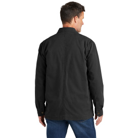 Carhartt 105532 Rugged Flex Fleece-Lined Shirt Jac - Black