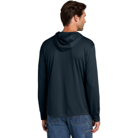 Carhartt CT106923 Force Sun Defender Long Sleeve Hooded T-Shirt - Navy