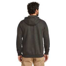 Carhartt K122 Midweight Hooded Zip-Front Sweatshirt - Carbon Heather