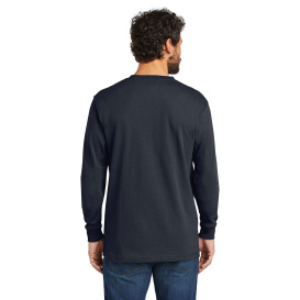 Carhartt K126 Workwear Pocket Long Sleeve T-Shirt - Navy | Full Source