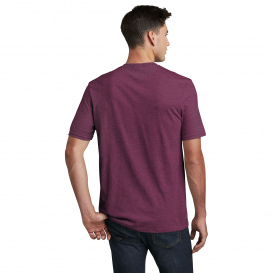District DM108 Perfect Blend Tee - Raspberry Fleck