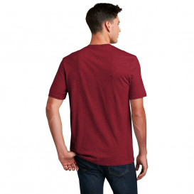 District DM108 Perfect Blend Tee - Red Fleck