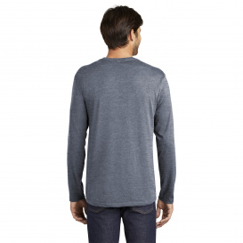 District DT105 Perfect Weight Long Sleeve Tee - Heathered Navy