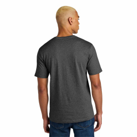 District DT106 Perfect Weight Icon Tee - Heathered Charcoal