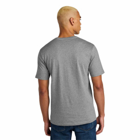 District DT106 Perfect Weight Icon Tee - Heathered Steel