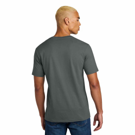 District DT106 Perfect Weight Icon Tee - Metal Grey