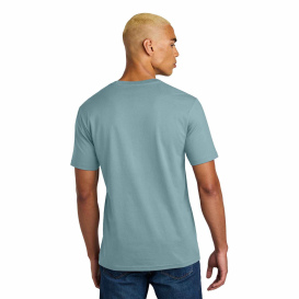 District DT106 Perfect Weight Icon Tee - Blue Fog