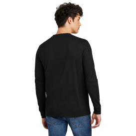 District DT109 Perfect Blend CVC Long Sleeve Tee - Black