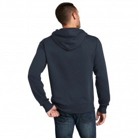 District DT1101 Perfect Weight Fleece Hoodie - New Navy