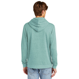 District DT1300 Perfect Tri Fleece Pullover Hoodie - Heathered Eucalyptus Blue