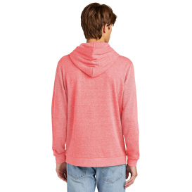 District DT1300 Perfect Tri Fleece Pullover Hoodie - Red Frost